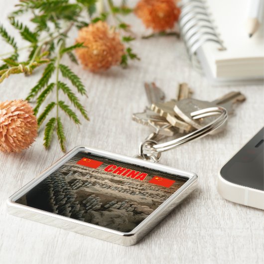 CHINA Terracotta Army Sleutelhanger (Zijkant)