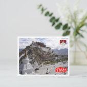China - Tibet - Briefkaart (Staand voorkant)