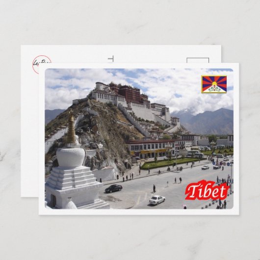 China - Tibet - Briefkaart (Voorkant / Achterkant)