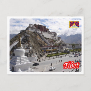 China - Tibet - Briefkaart