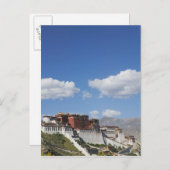 China, Tibet, Lhasa, Paleis Potala Briefkaart (Voorkant / Achterkant)