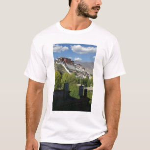 China, Tibet, Lhasa, Potala Paleis 2 T-shirt