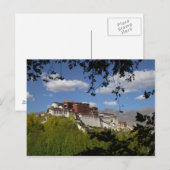 China, Tibet, Lhasa, Potala-paleis Briefkaart (Voorkant / Achterkant)