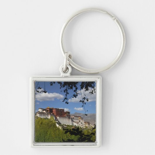 China, Tibet, Lhasa, Potala-paleis Sleutelhanger (Voorkant)