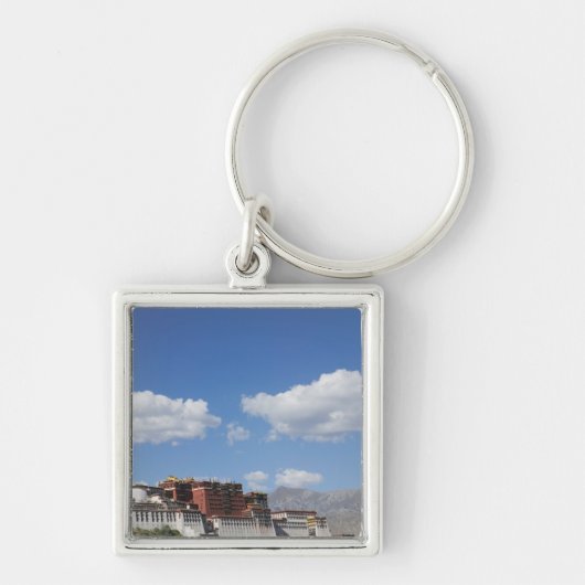 China, Tibet, Lhasa, Potala-paleis Sleutelhanger (Voorkant)