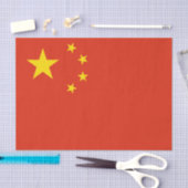 China tissuepapier, Chinees vlag tissuepapier (Craft)