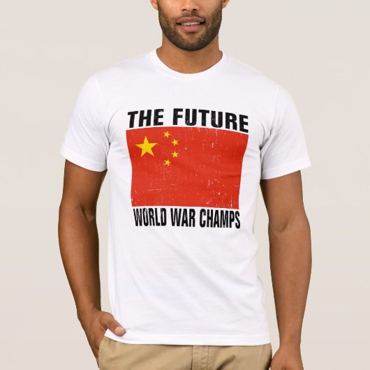 China - Toekomstige wereldkampioenen T-shirt (Voorkant)