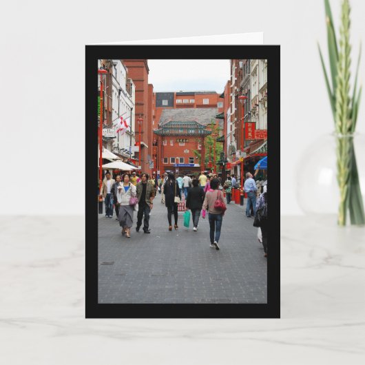 China Town Londen Kaart (Voorkant)