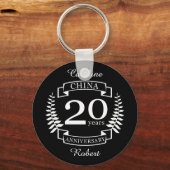 China Traditional wedding verjaarary 20 years Sleutelhanger (Voorkant)