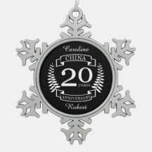 China Traditional wedding verjaarary 20 years