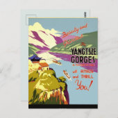 China Travel Briefkaart (Voorkant / Achterkant)