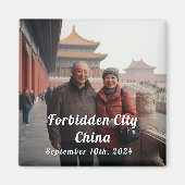 China Travel Custom Foto Souvenir Magneet (Voorkant)