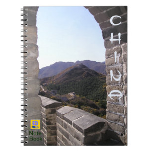 China Travel Destination Notitieboek
