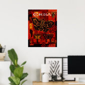 China Travel Poster 20x26 (Thuiskantoor)