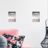  China Travel Poster Muurkunst Sets (Woonkamer)