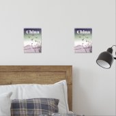  China Travel Poster Muurkunst Sets (Slaapkamer)