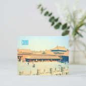 China Verboden het vintonijnreizen van de Stad Briefkaart (Staand voorkant)