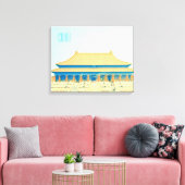 China Verboden het vintonijnreizen van de Stad Canvas Afdruk (Insitu (Woonkamer))