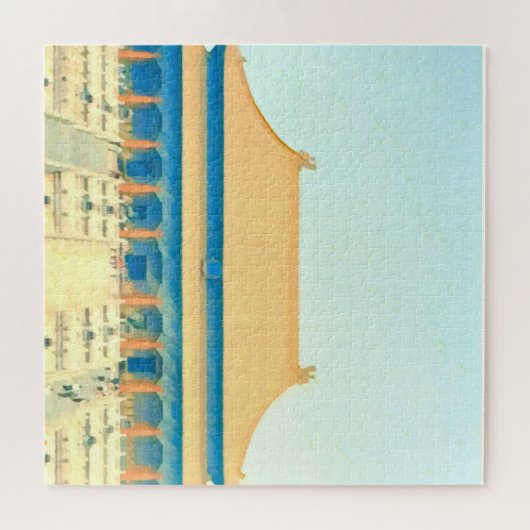 China Verboden het vintonijnreizen van de Stad Legpuzzel (Horizontaal)