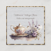  China Verkoper en Consignment Shop Square B Vierkante Visitekaartje (Voorkant)