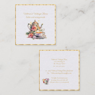 China Verkoper en Consignment Shop Vierkante Visitekaartje