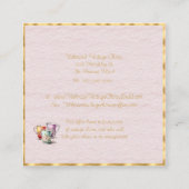  China Verkoper en Consignment Shop Vierkante Visitekaartje (Achterkant)