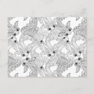 China Visdoodle Briefkaart