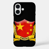China Vlag Embleem Case-Mate iPhone Case (Achterkant)