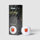 China vlag Grand Patriotic Golfballen (Verpakking)