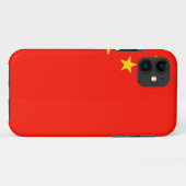 China vlag - hoge kwaliteit Case-Mate iPhone case (Achterkant (horizontaal))