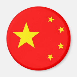 China vlag "Klassiek" Magneet