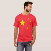 China vlag "Klassiek" T-shirt (Voorkant volledig)