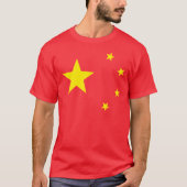 China vlag "Klassiek" T-shirt (Voorkant)