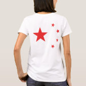 China vlag "Klassiek" T-shirt (Achterkant)