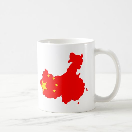 China vlag koffiemok (Rechts)