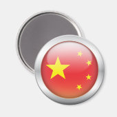 China Vlag "Orb" Magneet (Voorkant / Achterkant)
