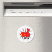 China Vlaggenkaart 2.0 Magneet (Insitu (Vaatwasser))