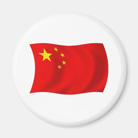 China Vlagmagneet Magneet (Voorkant)