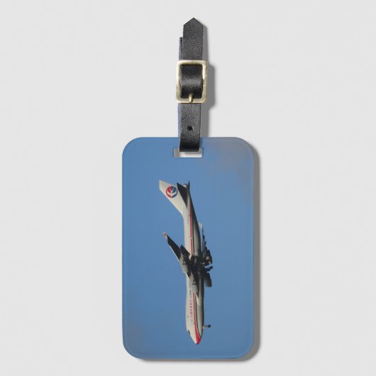 China Vliegtuig Bagage Label (Voorkant (verticaal))