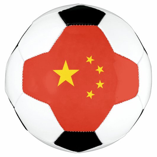 china voetbal (Voorkant)