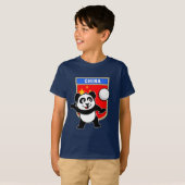China Volleyball Panda T-shirt (Voorkant volledig)