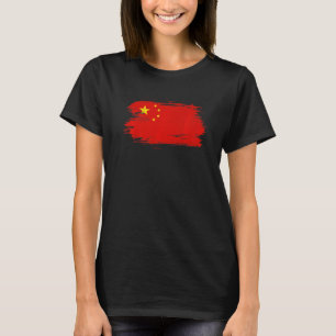 China vuurt China vlag China symbool I Love Chin T-shirt