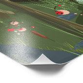 China Water Gardens cartoon poster (Hoek)