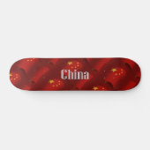 China Waving Flag Persoonlijk Skateboard (Horizontaal)