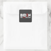 China weer geweldig maken vierkante sticker (Tas)