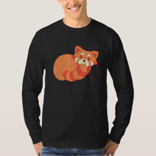 China Wildlife Red Panda Forest Animal Panda T-shirt