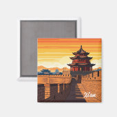 China Xi'an Reizen Magneet (Voorkant / Achterkant)