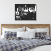  China Yangshuo-markt Canvas Afdruk (Insitu (Slaapkamer))