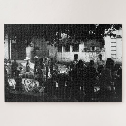  China Yangshuo-markt Legpuzzel (Horizontaal)