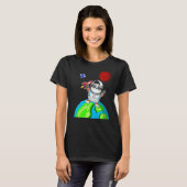 China Zoo Animal Buitenspace Rocket Astronaut Pand T-shirt (Voorkant volledig)